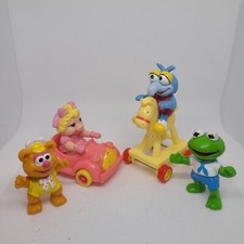 Vintage 1986 McDonald's Happy Meal Muppet Babies Toy Set Incomplete set