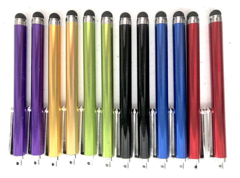 4" STYLUS TOUCH PENS phone capacitive for iPhone X 8 7 4s 5c 6 plus Galaxy s6+ - Image 3 of 4