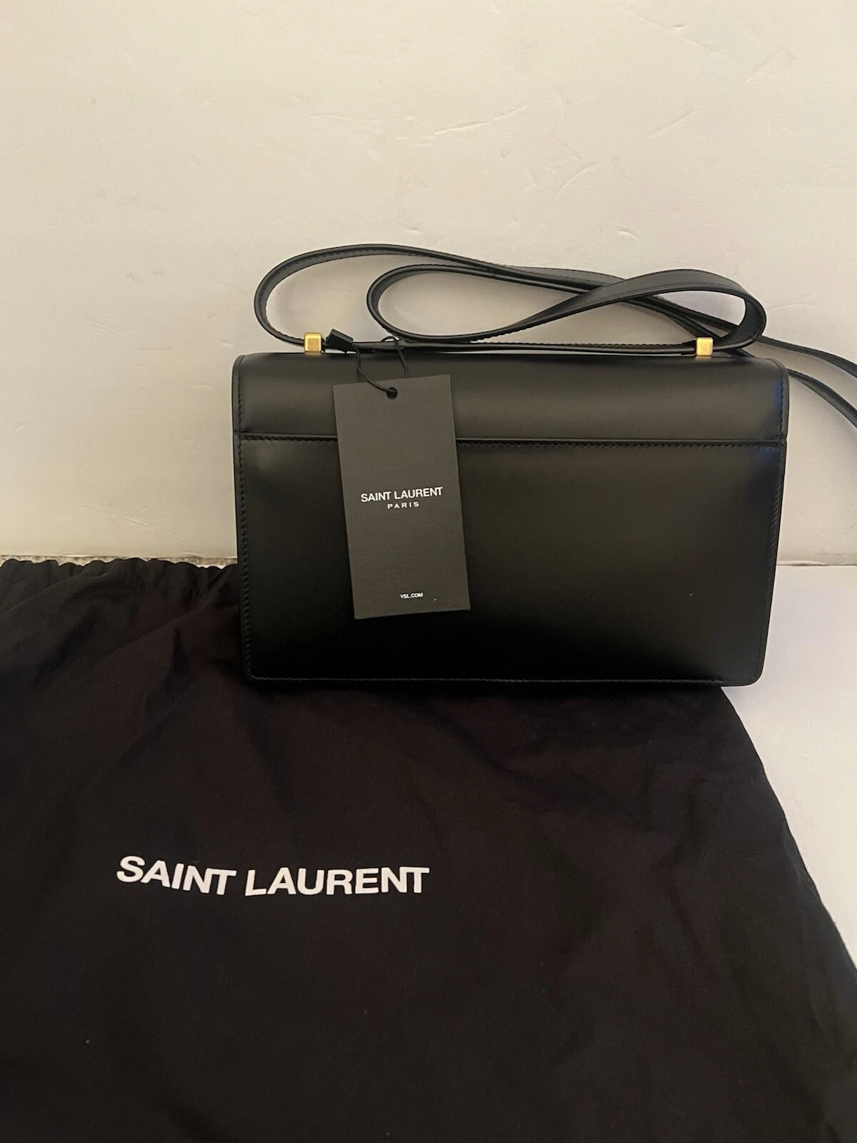 SAINT LAURENT (YSL) NUOVA BORSA A TRACOLLA YVES SAINT LAURENT MONOGRAM LOGO CASSANDRA