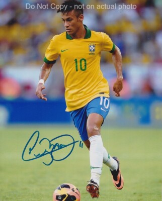 Neymar da Silva Santos / Neymar Jr Signed 8X10 Photo FC