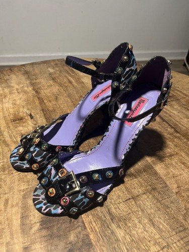 Betseyville By Betsey Johnson Spiked Sandals-Size 10M