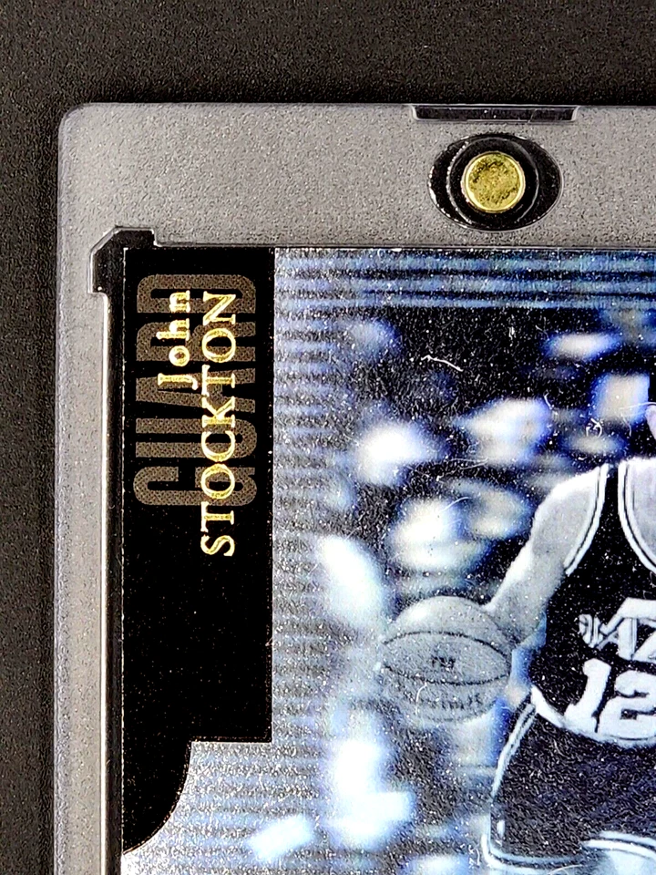 1995 1995-96 UD Upper Deck Hologram #H8 John Stockton HOF Insert Utah Jazz Card - Image 4 of 4