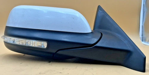 2016-2018 Explorer White Passenger Side Right RH Power Fold Door Mirror OEM