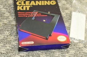 Vintage Nintendo NES Cleaning Kit Original - BOX ONLY w/ Pad