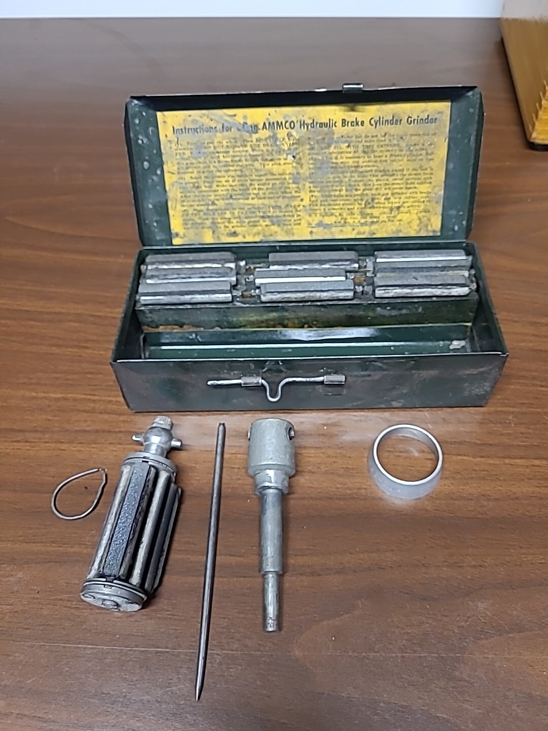 Ammco Hydraulic Cylinder GrinderSelf Lubricating w/ Case eBay