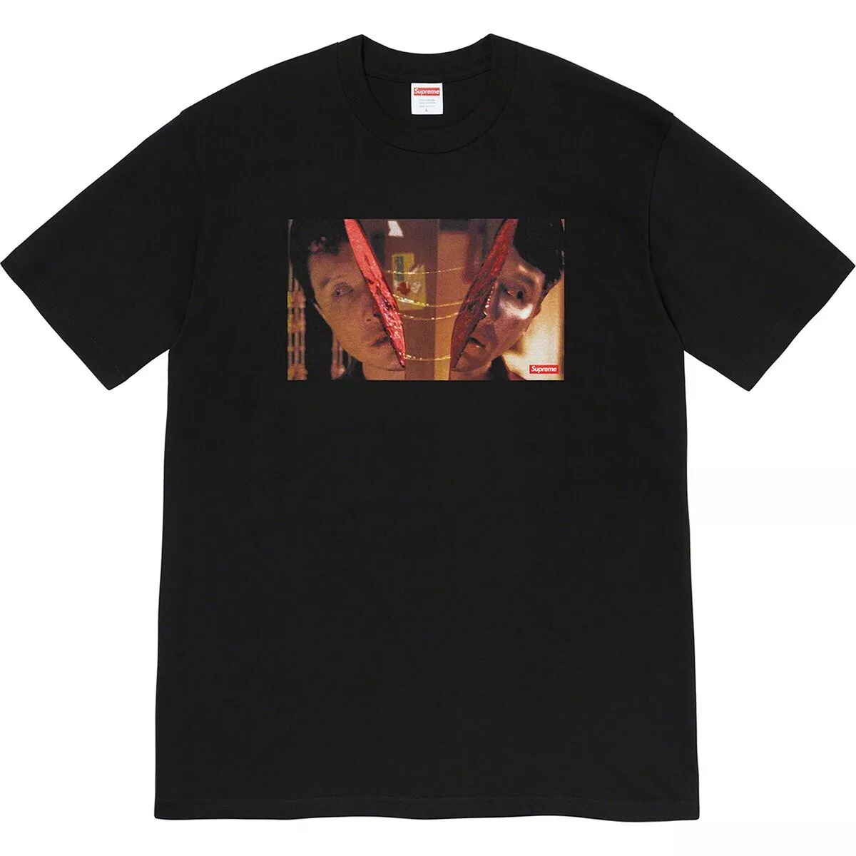 Supreme Split Tee Shirt Ichi The Killer BLACK Size Small S Logo Graphic T  Shirt