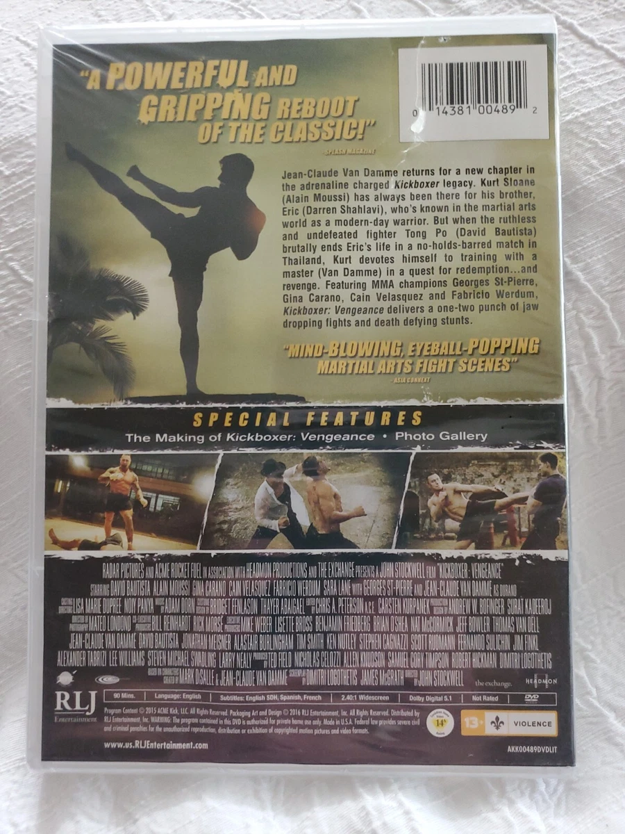 Kickboxer Vengeance DVD
