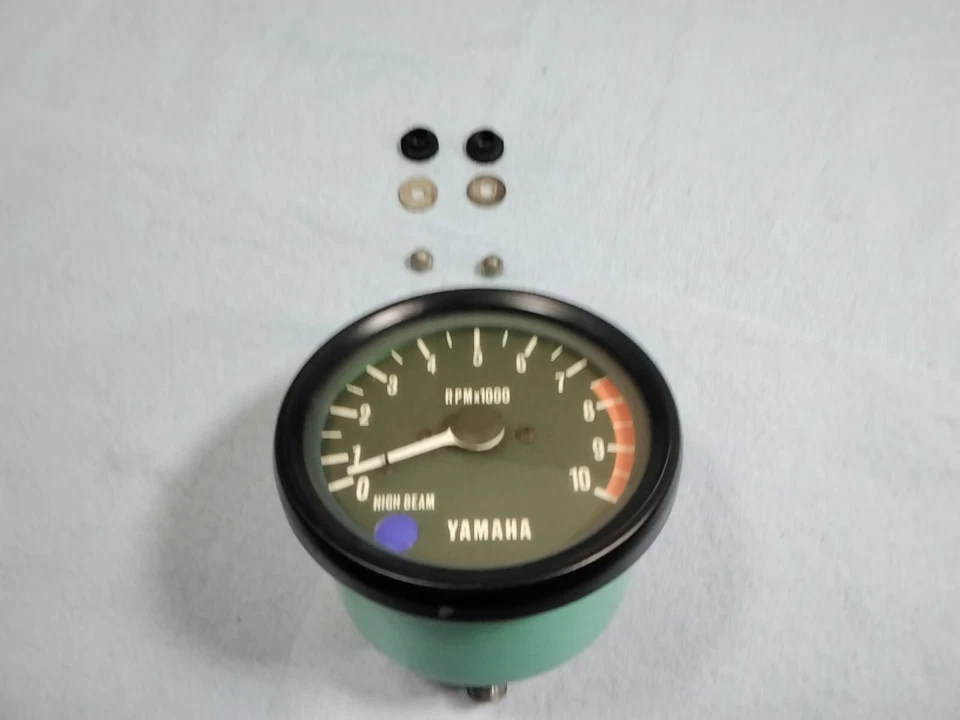 1977 Yamaha XS 650 750 Working Tachometer RPM Gauge Nice! XS650 XS750 XS750D - Image 2 of 4