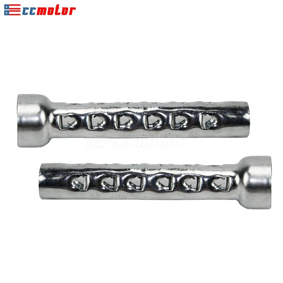 Silenciador de lata de escape universal de 51 mm con inserto DB Killer deflector extraíble Foto 3 de 4