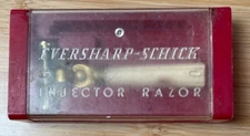 Vintage Eversharp Schick Deluxe Injector Safety Razor w/Case