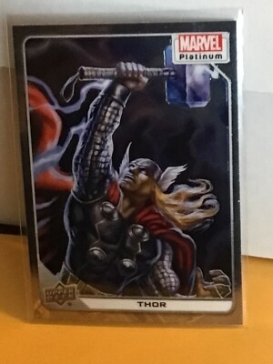 Thor 2023 Upper Deck Marvel Platinum  Base  #86 Nice