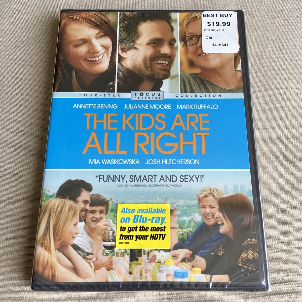 The Kids Are All Right (DVD NEW 2010) RomCom Annette Bening