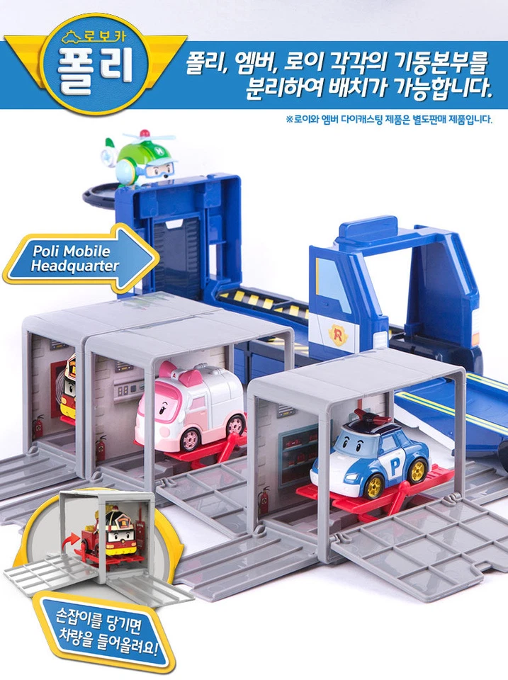 Robocar Poli Transforming Carying Case Playset S83377 - Image 3 of 4