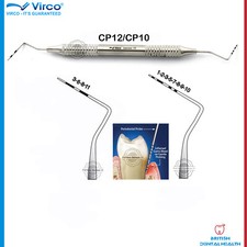 Virco Perio-Sonden Doppelt Endet Farbcodiert CP-12/10 Edelstahl (Set 3 Stück)
