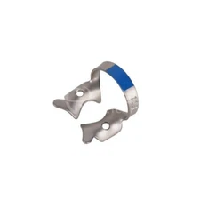 Coltene Whaledent H09965 Fiesta Color Coded Metal Dam Clamp Winged 14A Dark Blue