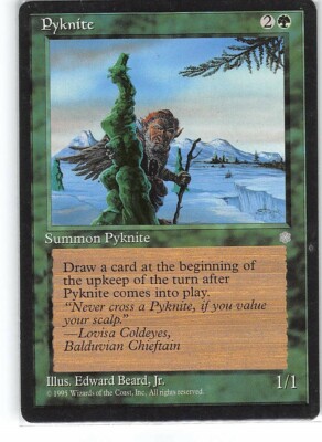 Pyknite *Common* Magic MtG x1 Ice Age MP