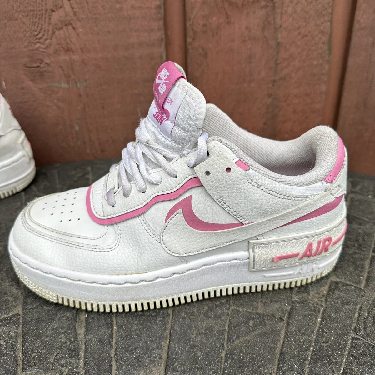 RARE Nike Air Force 1 Womens Size 7 Magic Flamingo Pink White