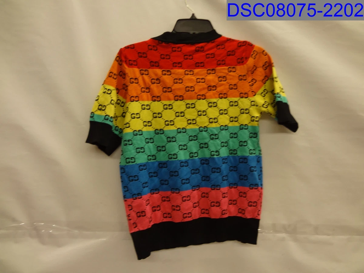 Gucci sweatshirt rainbow cheap