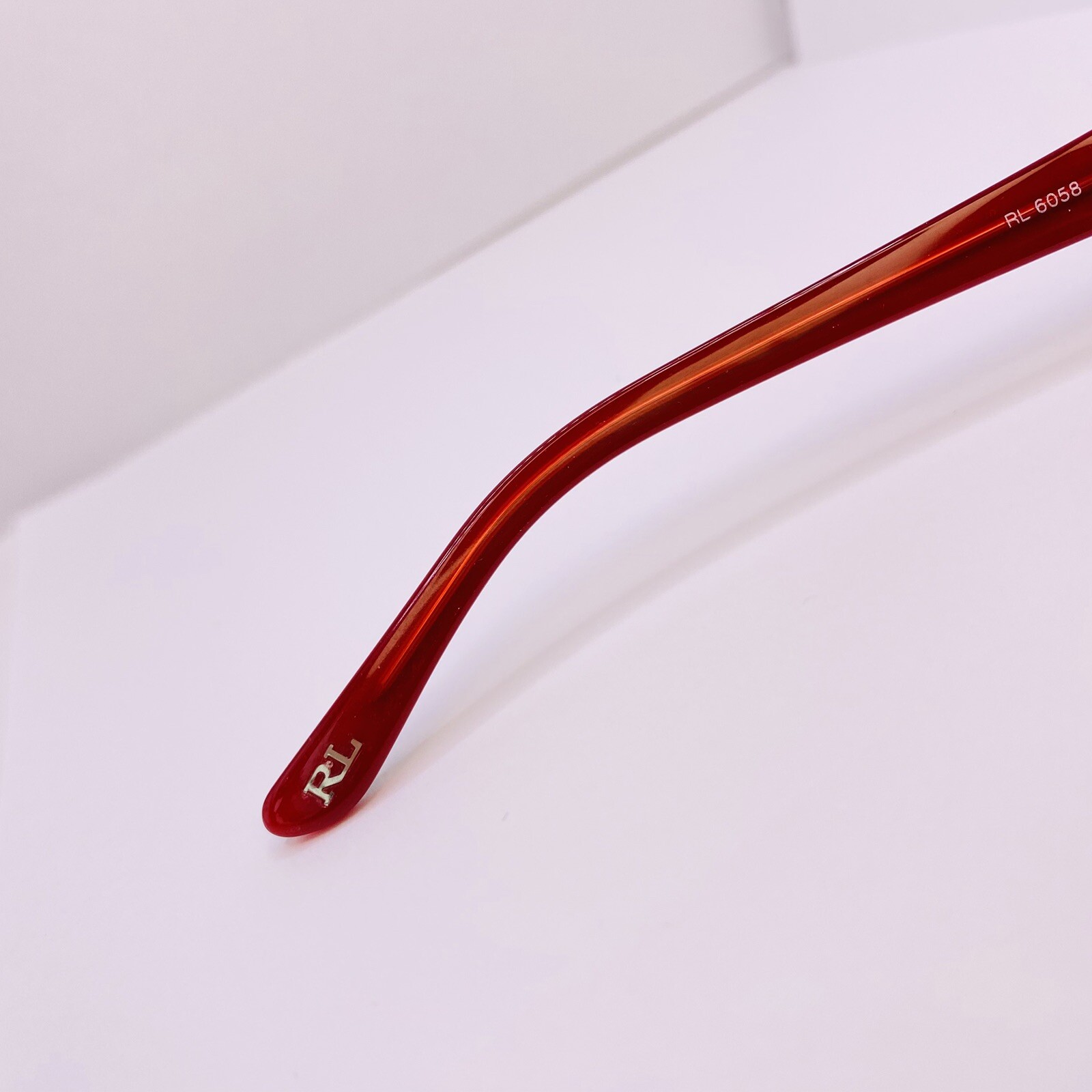Ralph Lauren Italy Eyeglasses RL 6058 5255 51 [] 16 135 MM Gradient Red Black thumbnail 4