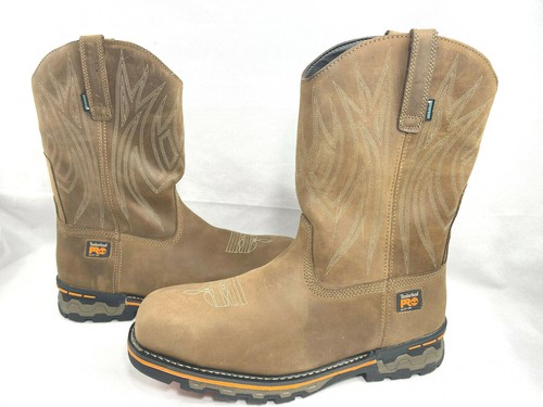 timberland pro pull on work boots