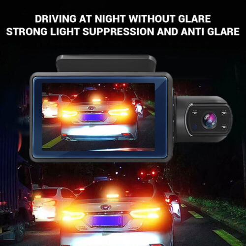 1080P Dual Lens Car DVR Dash Cam Video Recorder G-Sensor Front And Inside Camera - Picture 12 of 14