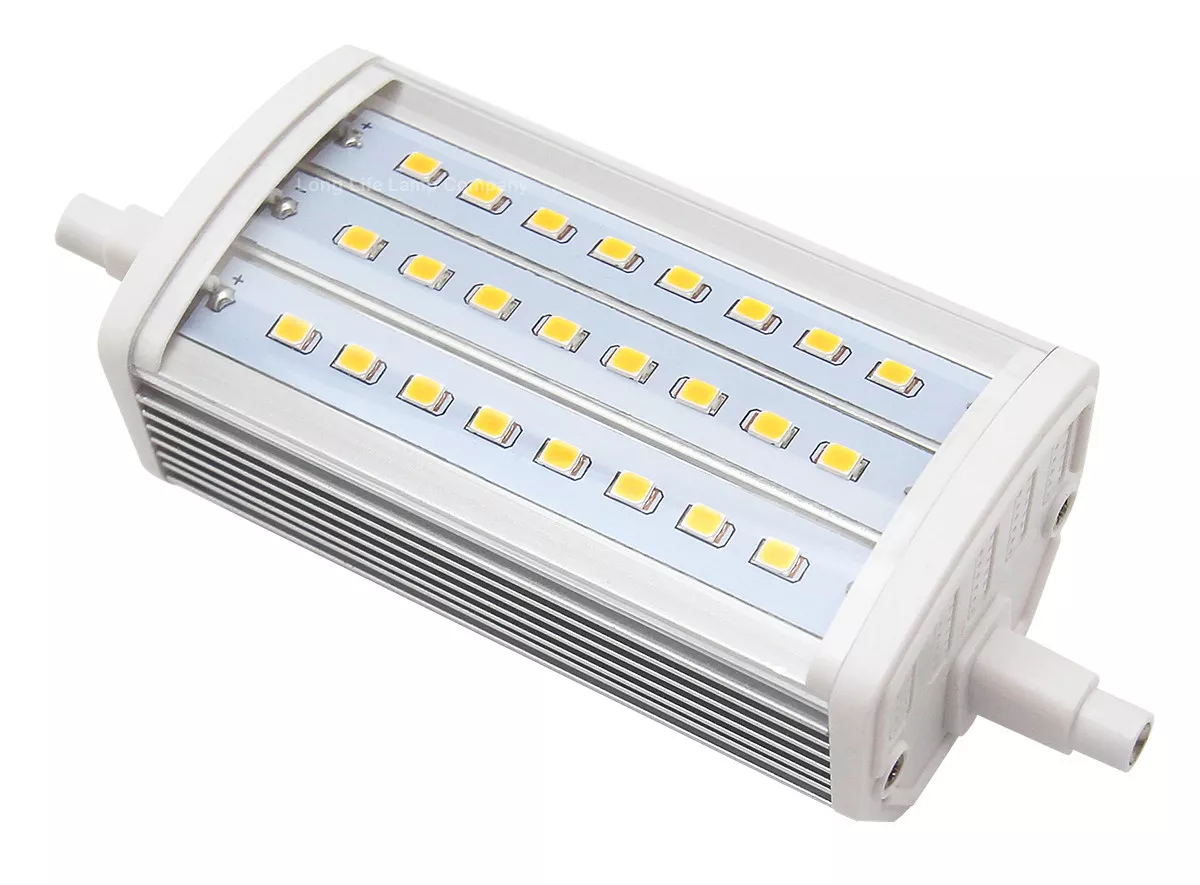 J118 LED Replacement Security Flood Light Bulb R7s LED 118mm Cool White