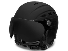 BRIKO CASCO SCI CON VISIERA   21116WW A0L  ZANTE VISOR MATT TOTAL BLACK