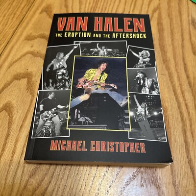 Van Halen The Eruption and the Aftershock Book NEW