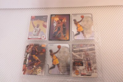 Lot of ( 6 ) Kobe Bryant Cards Skybox Premium Fleer Bazooka