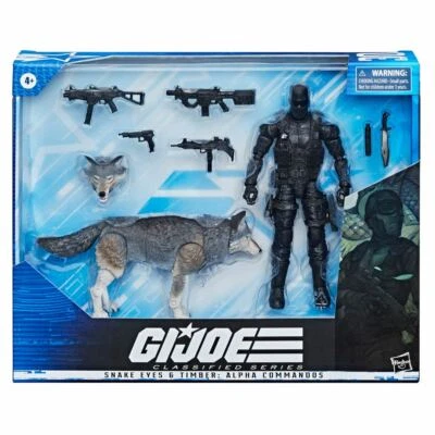 Snake Eyes Timber 2-Pack  Alpha Commandos G.I. Joe Classified 15cm Figur Hasbro - Bild 1 von 4