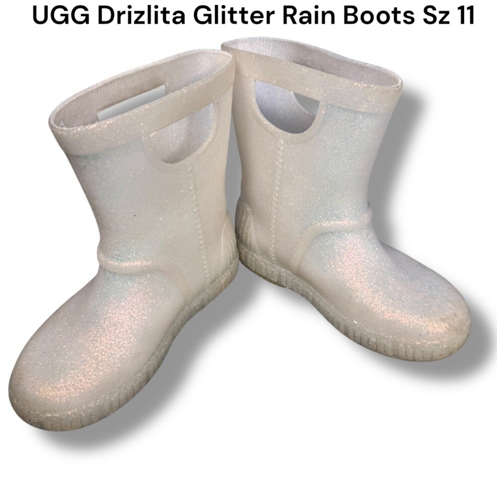 【UGG】レインブーツDrizlita 24cm Amazon.com | UGG Unisex-Child Drizlita Boot, Naval Blue, 3