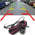 4 Pin Car Rear View Camera Night Vision HD Reverse Dash Cam with Extension Cable
