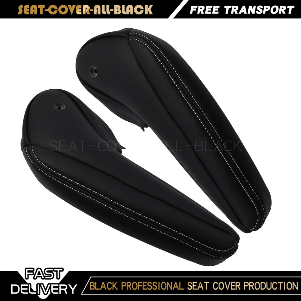 2011-2016 Fits CHRYSLER TOWN & COUNTRY Seat Armrest Leather cover black - Image 4 of 4