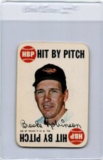 BROOKS ROBINSON 1968 TOPPS GAME #9 HIT BY PITCH - NM-MT -  *14129