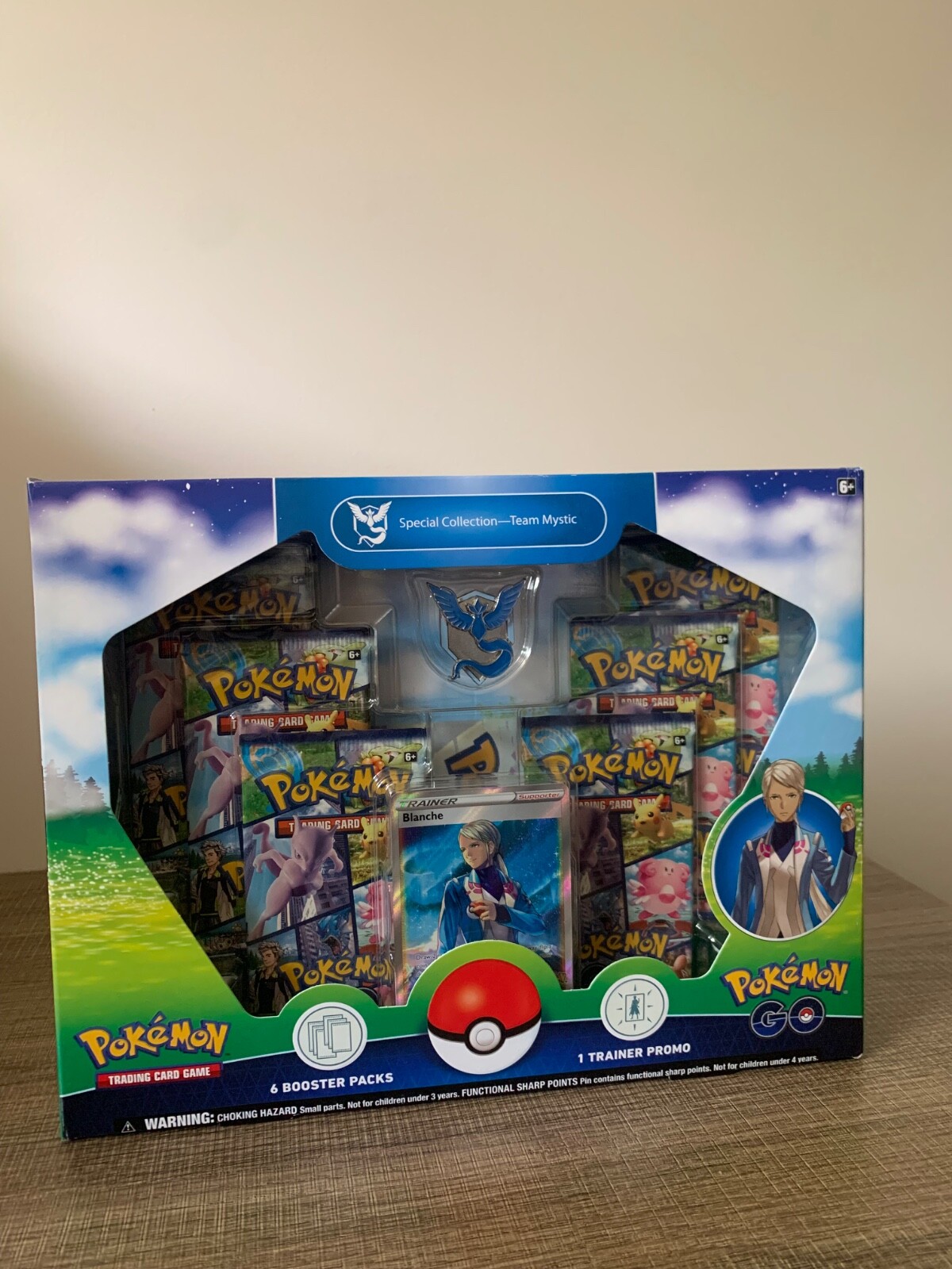 Pokemon 2022 Articuno Special Collection Team Mystic Box Pokemon Go Sealed