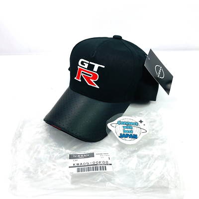 NISSAN Genuine GTR GTR cap Rare Logo Cap hat car accessory Black