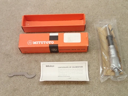 Mitutoyo 151-237 Micrometer Head 0-1 Inch .0001 Made in Japan Unused Sealed Nice