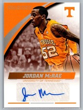 2016 Panini Tennessee Volunteers #JMR-UT Jordan McRae Autographs