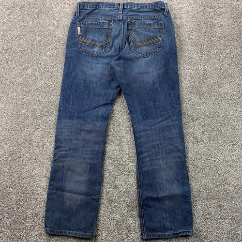 Cinch Ian Jeans 32x30 Blue Light Wash Denim Workwear Cowboy Rodeo Western - Picture 4 of 5