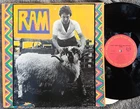 PAUL AND LINDA MCCARTNEY "Ram" LP Columbia Pressing VG+ Beatles