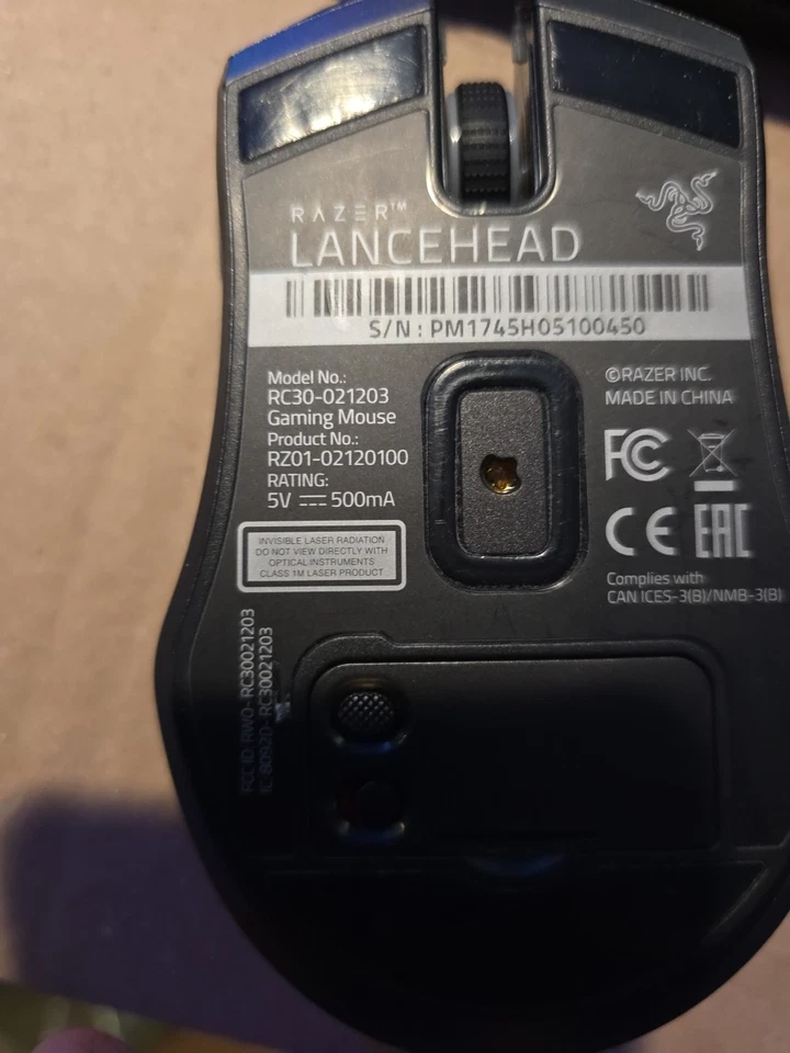Razer Lancehead Wireless Gaming Mouse RC30-021203 - Image 3 of 4
