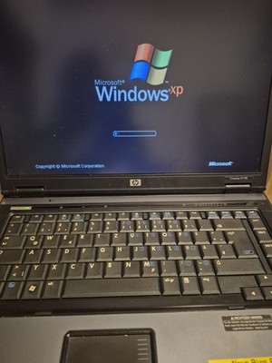 Retro Notebook Netbook  Hp Compaq 6710b Windows XP Pro Spiele