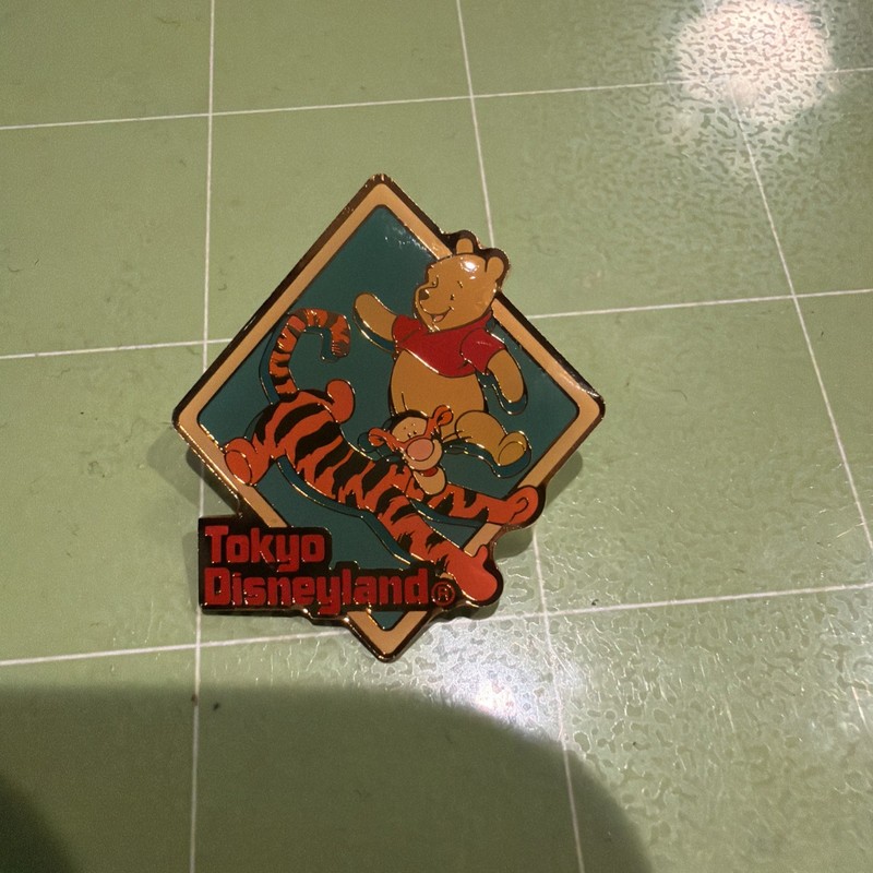 Tokyo Disneyland Pooh & Tigger Pin 