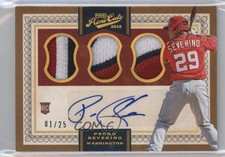 2016 Panini Prime Cuts Base IX Auto Holo Gold 1/25 Pedro Severino #249 Auto 3h9