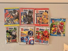 Lego 7x Marvel Polybags Super Heroes Avengers Spiderman