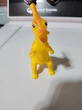 Vintage Greenbrier International Orange Cartoonish Dinosaur Figurine 4"