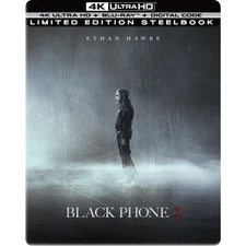 BLACK PHONE 2 LIMITED EDITION STEELBOOK 4K ULTRA HD + BLU-RAY + DIGITAL 12/23/25