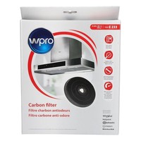 Aktivkohlefilter 233MmØ Bauknecht Wpro 484000008636 E233 Dunstabzugshaube