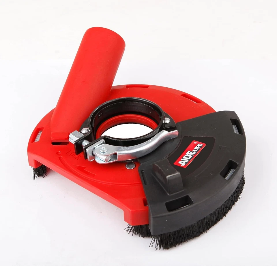 Absaughaube Kunststoff 125mm Staubschutz für Winkelschleifer - Bild 4 von 4