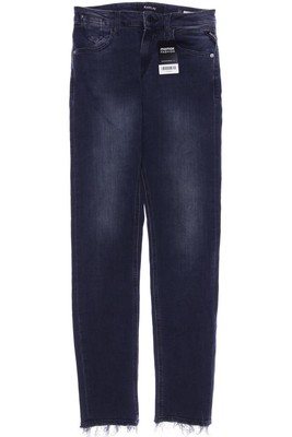 Replay Jeans Damen Hose Denim Jeanshose Gr. W27 Baumwolle Marineblau #mt9kq23